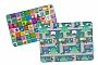 TAPETE INFANTIL DUPLA FACE PORTTIL ABC CARROS 3001  - IBIMBOO