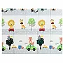 TAPETE PORTTIL DUPLA FACE PASSATEMPO 1,5M X 2,0M - GIROTONDO