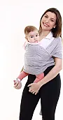 WRAP SLING CINZA  - KABABY