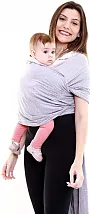 WRAP SLING CINZA  - KABABY